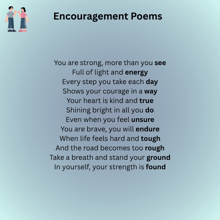 Encouragement Poems
