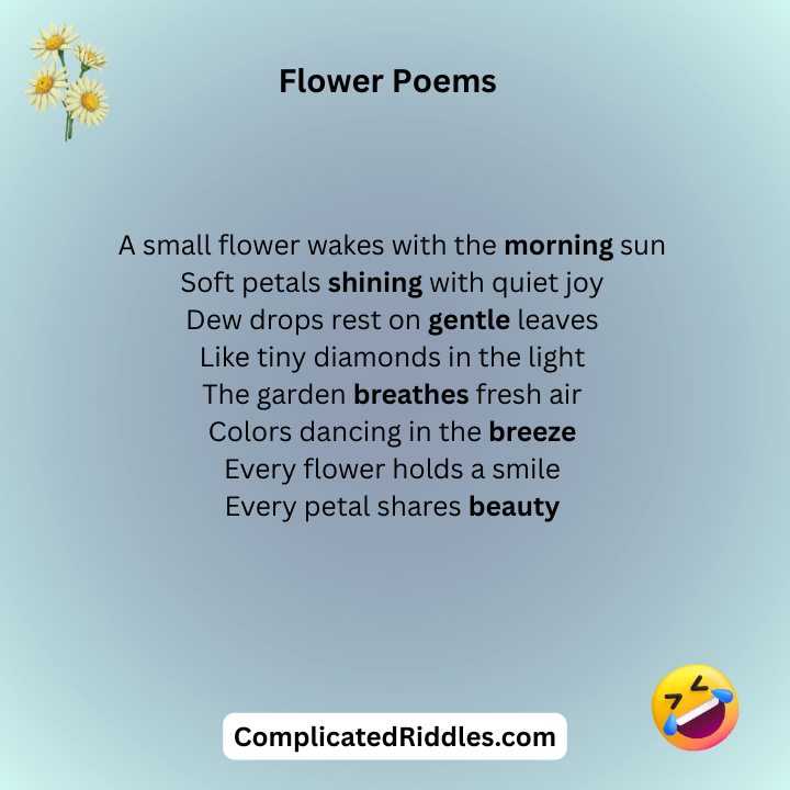 Flower Poems