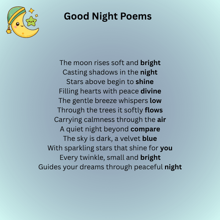 Good Night Poems