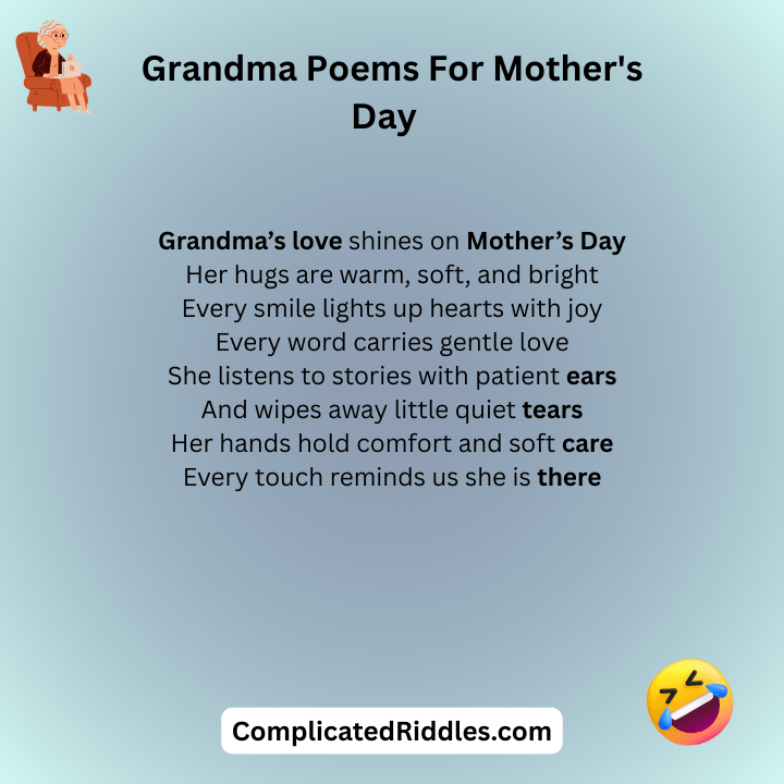 Grandma Poems For Mother's Day