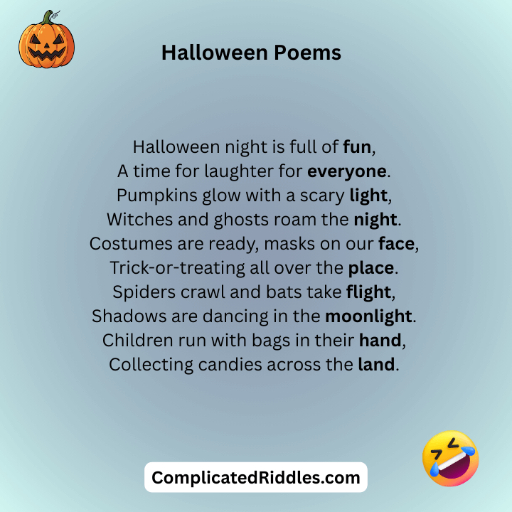 Halloween Poems