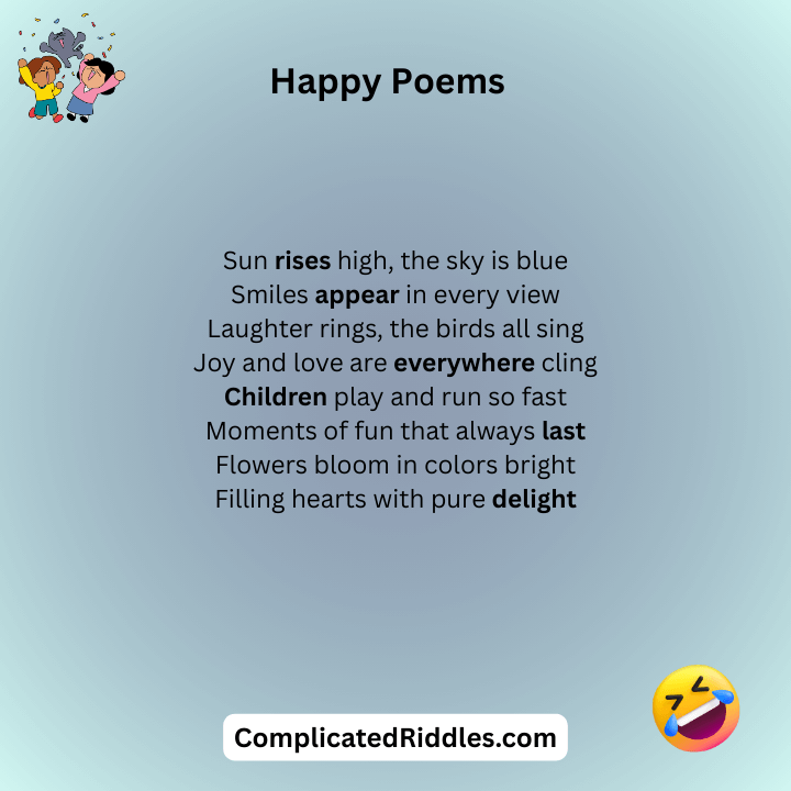 Happy Poems