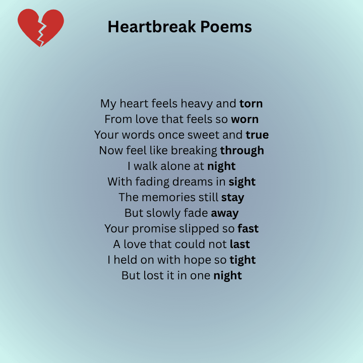 Heartbreak Poems