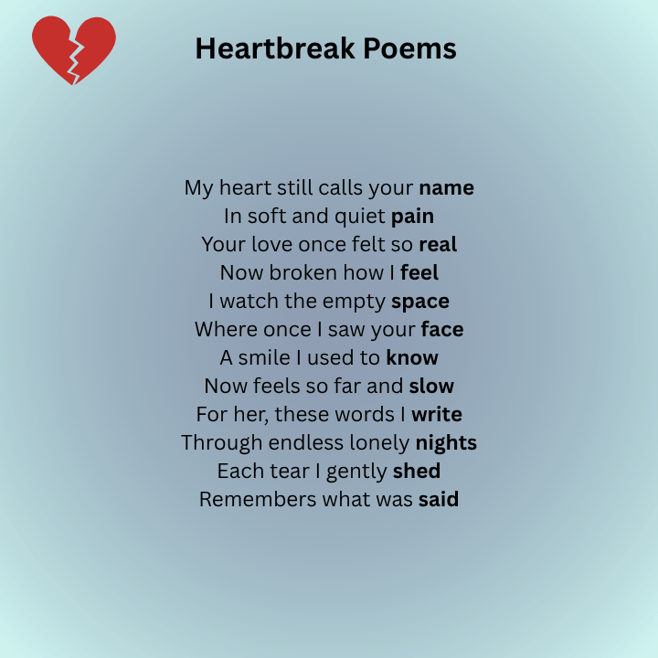 Heartbreak Poems