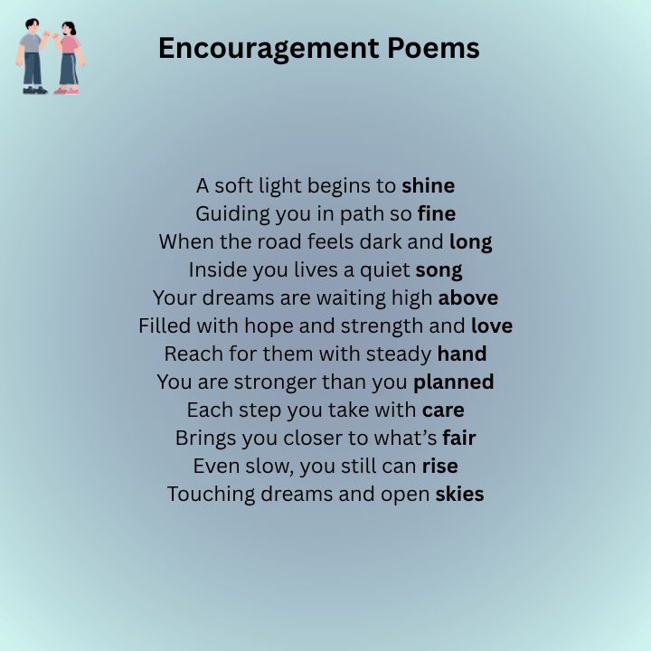 Encouragement Poems
