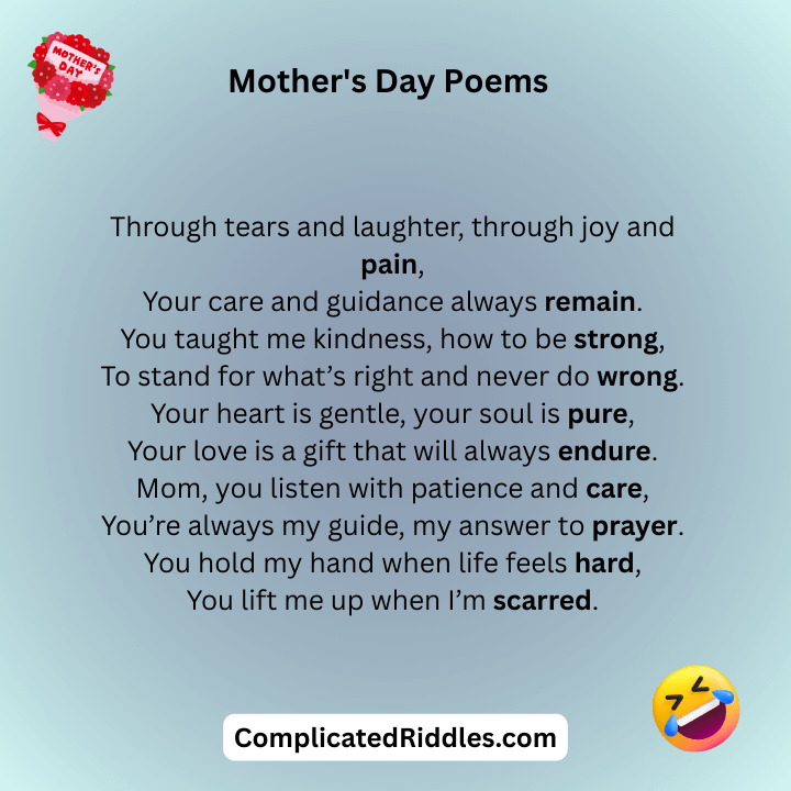 Mother's Day Poems