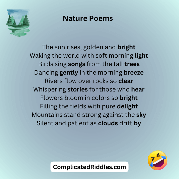 Nature Poems