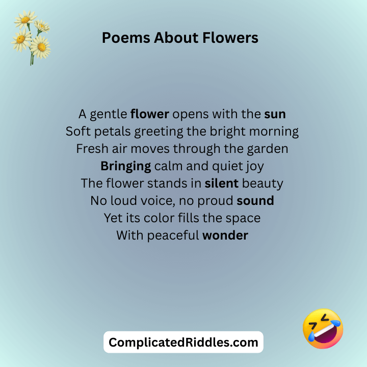 Poems About Flowers