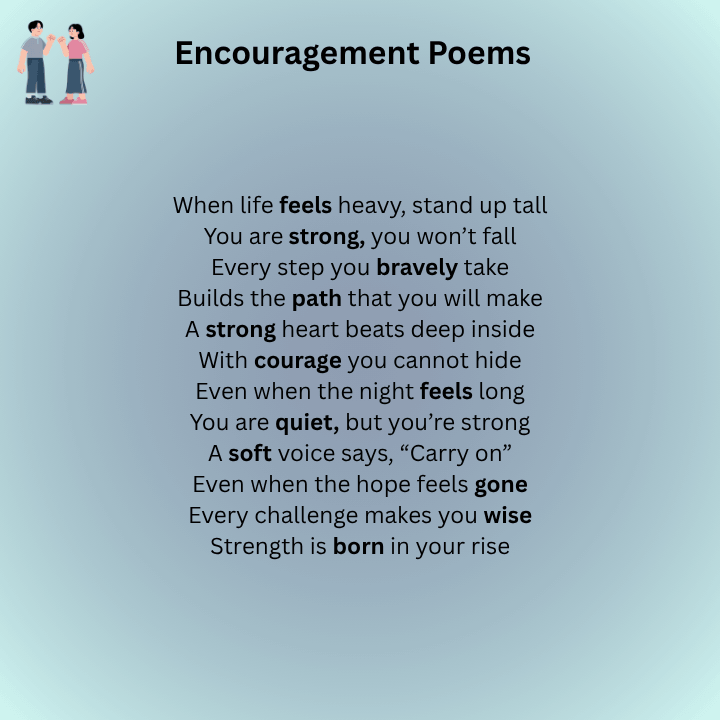 Encouragement Poems