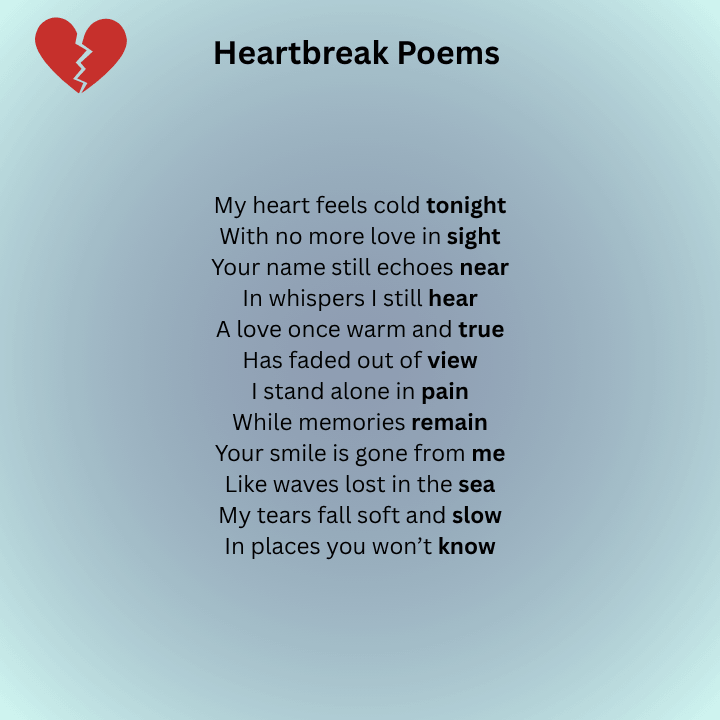 Heartbreak Poems
