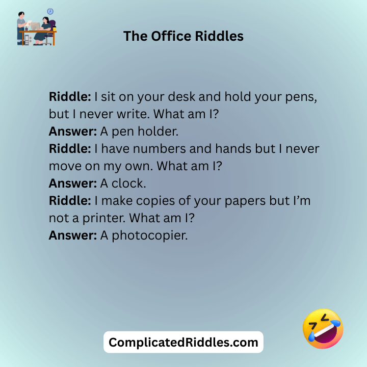 The Office Riddles