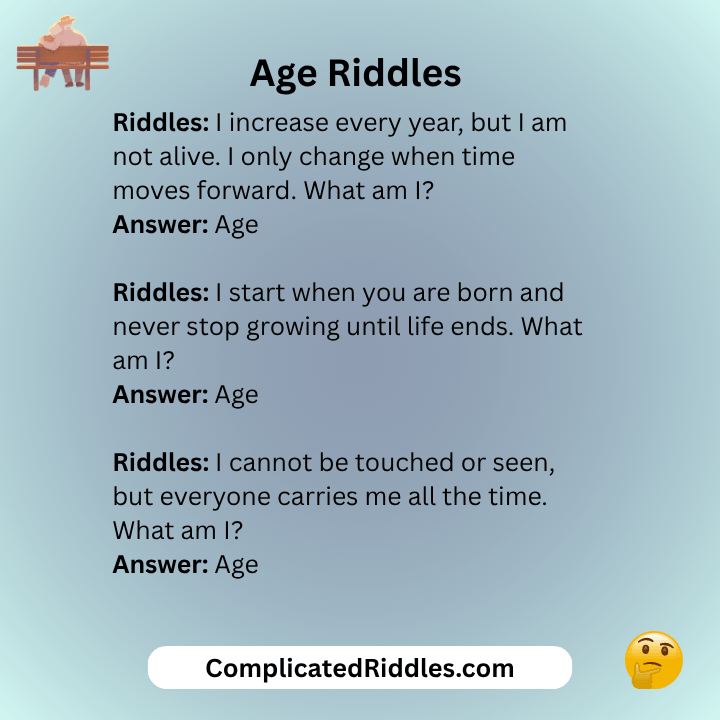 Age Related Riddles