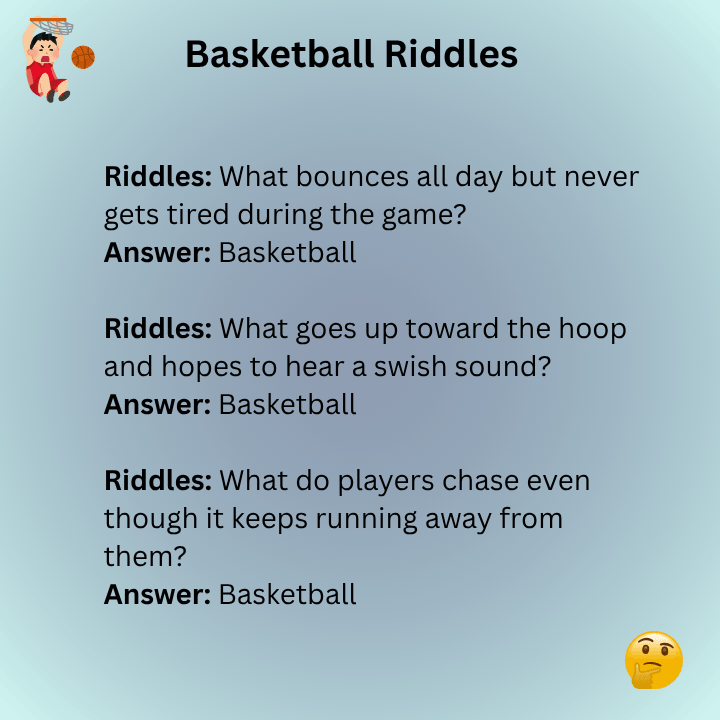 Basketball Riddles Jokes