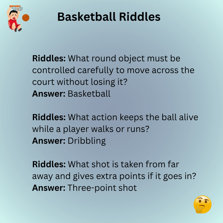Basketball Riddles With Answers