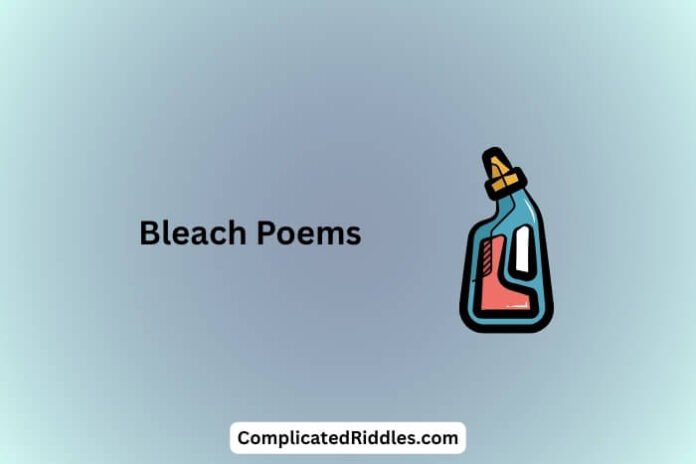 Bleach Poems