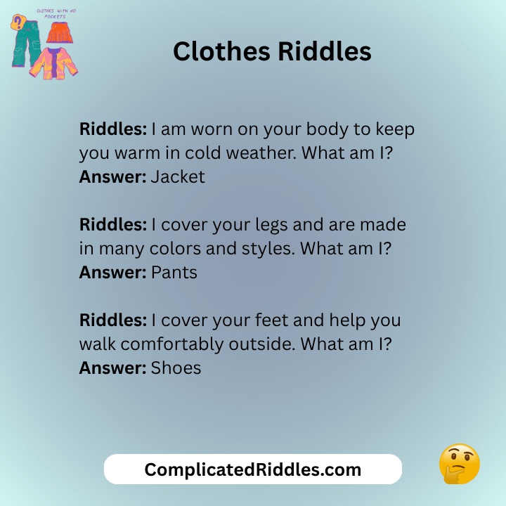Clothes Riddles