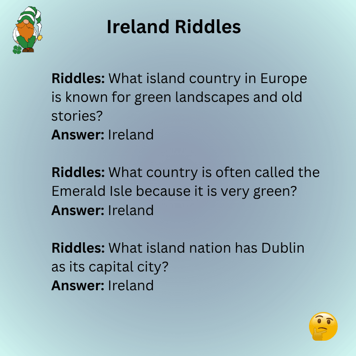 Ireland Riddles