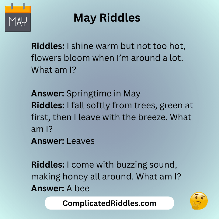 May Riddles