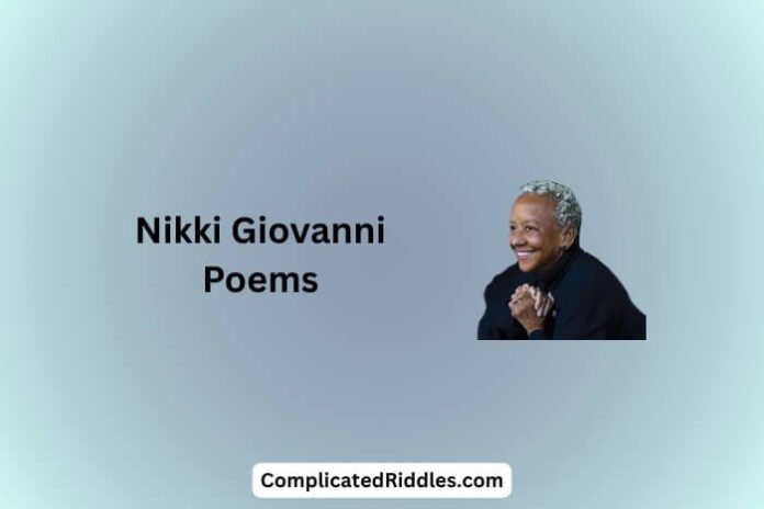 Nikki Giovanni Poems