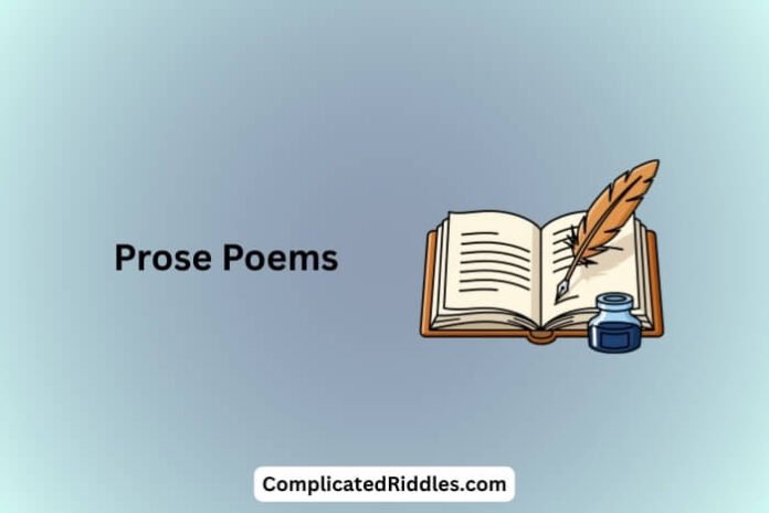 Prose Poems