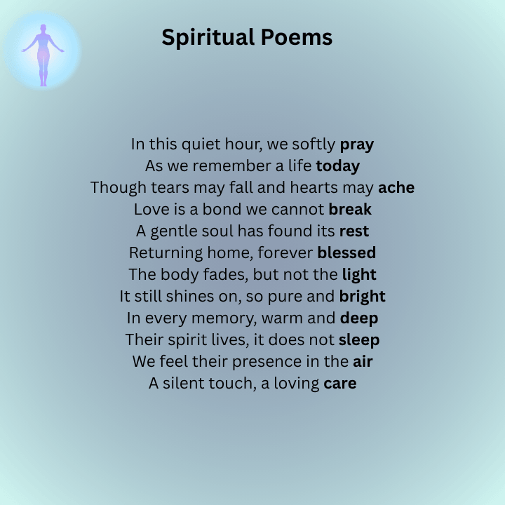 Spiritual Poems For Funerals