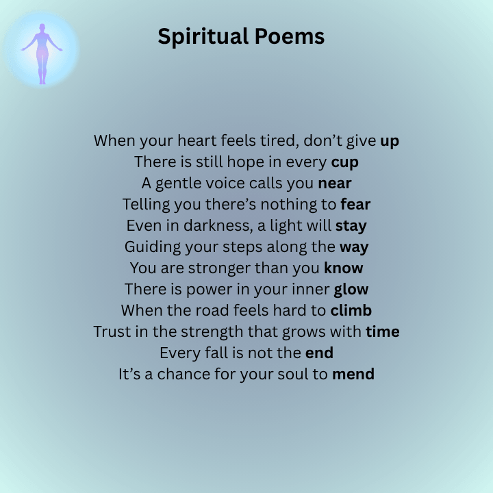 Spiritual Poems Of Encouragement