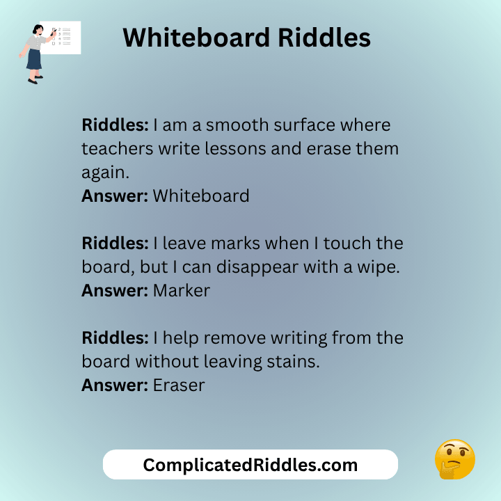 Whiteboard Riddles