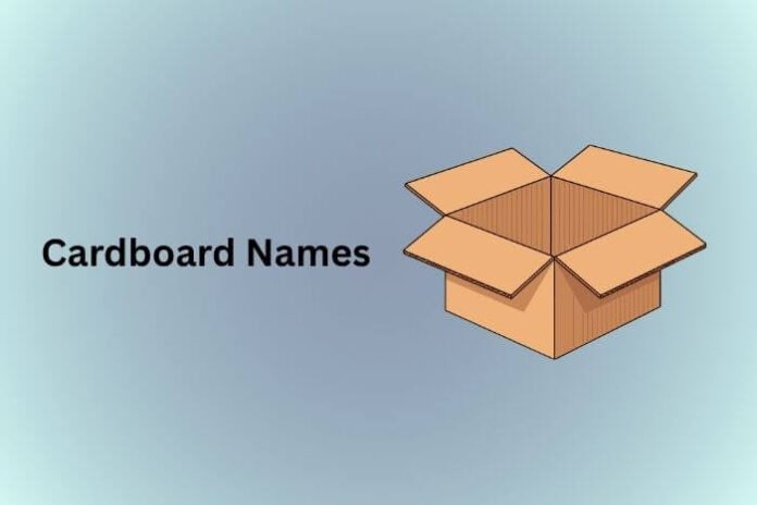 Cardboard Names