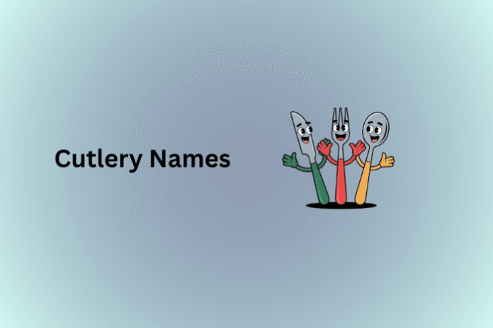 Cutlery Names