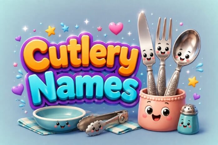 Cutlery Names