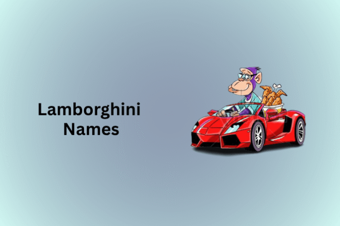 Lamborghini Names