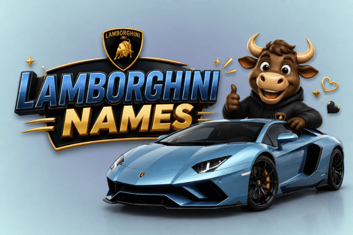 Lamborghini Names